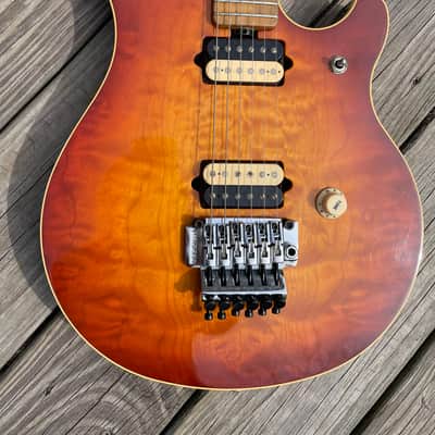 1992 Ernie Ball Music Man Eddie Van Halen Signature EVH  - Sunburst Floyd image 3