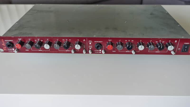 TL Audio EQ-3012 Crimson Parametric Equaliser + D.I. image 1