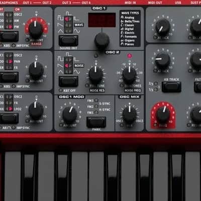 Nord Lead 4 PERFORMANCE 49 KEY Synthesizer Synth 4 KEYBOARD Brand New //ARMENS// image 2