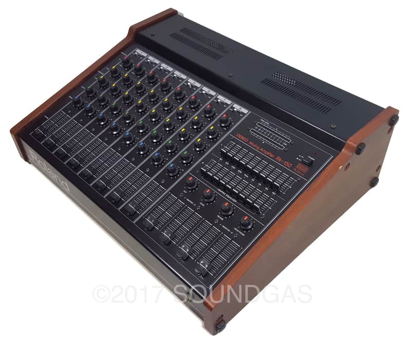 Roland PA-150 Stereo Mixer with Spring Reverb | Reverb