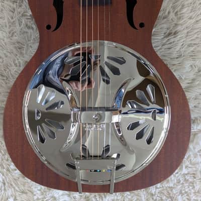 Gretsch G9200 Boxcar Round Neck All Mahogany Resonator Dobro Acoustic Guitar image 6
