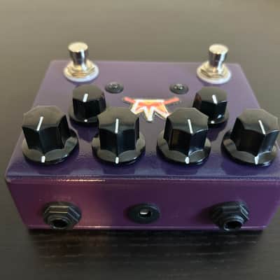 Ly Rock No Kings Dual Twin Blues Tone Overdrive Boost Distortion Electric Guitar Pedal image 3