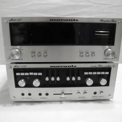 Marantz Model 1150 Integrated Amplifier & Model 125 Tuner image 1