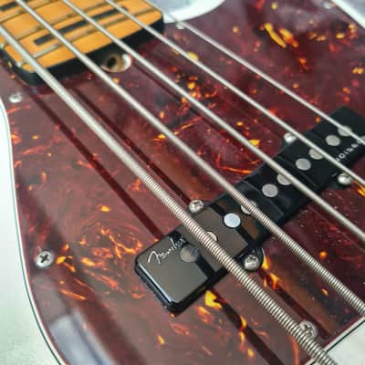 Fender american Ultra Jazz Bass V MN 2022 - arctic pearl image 18