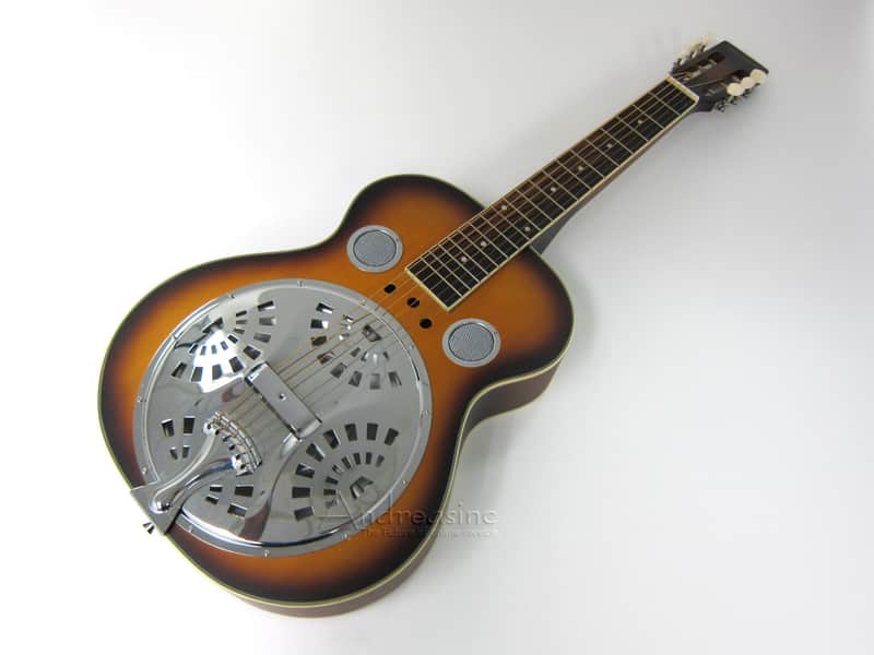 Mudslide Square Neck Resonator Guitar w/ Hard Case image 1
