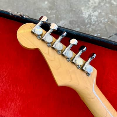 MIJ Fender Stratocaster ST62 SQUIER E serial c 1985 - Black original vintage Japan Fujigen image 7