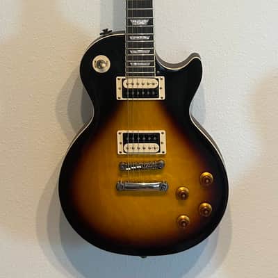 Blitz by Aria Pro II Les Paul Custom (Black) | Reverb
