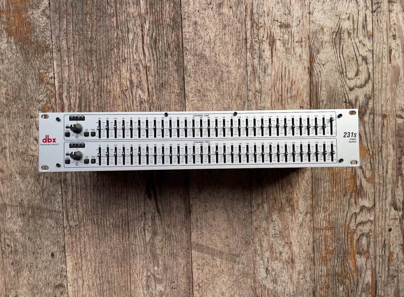 dbx 231s Dual 31-Band Graphic Equalizer - Rackmount 2U 2009 - Present - Silver image 1