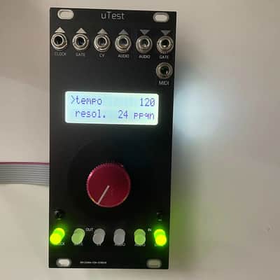 JakPlagg uTest Eurorack module redesign of Mutable Tester image 1