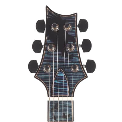 PRS Private Stock #12227 McCarty 594 One Piece Curly Maple/Black Limba Aqua Violet Dragon's Breath w/Birds of a Feather (Serial #0417615) image 7