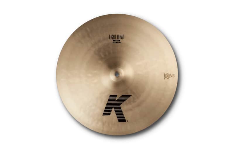Zildjian 16" K Light HiHats Bottom Cymbal image 1