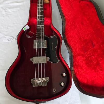 USED Gibson EB-O 63 Bass Wine Red W/HCASE image 2