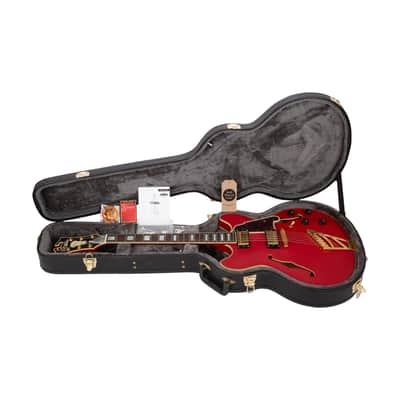 2017 D'Angelico Deluxe DC Semi-Hollow Electric Guitar w/Stairstep Tailpiece, W170XXXX image 10
