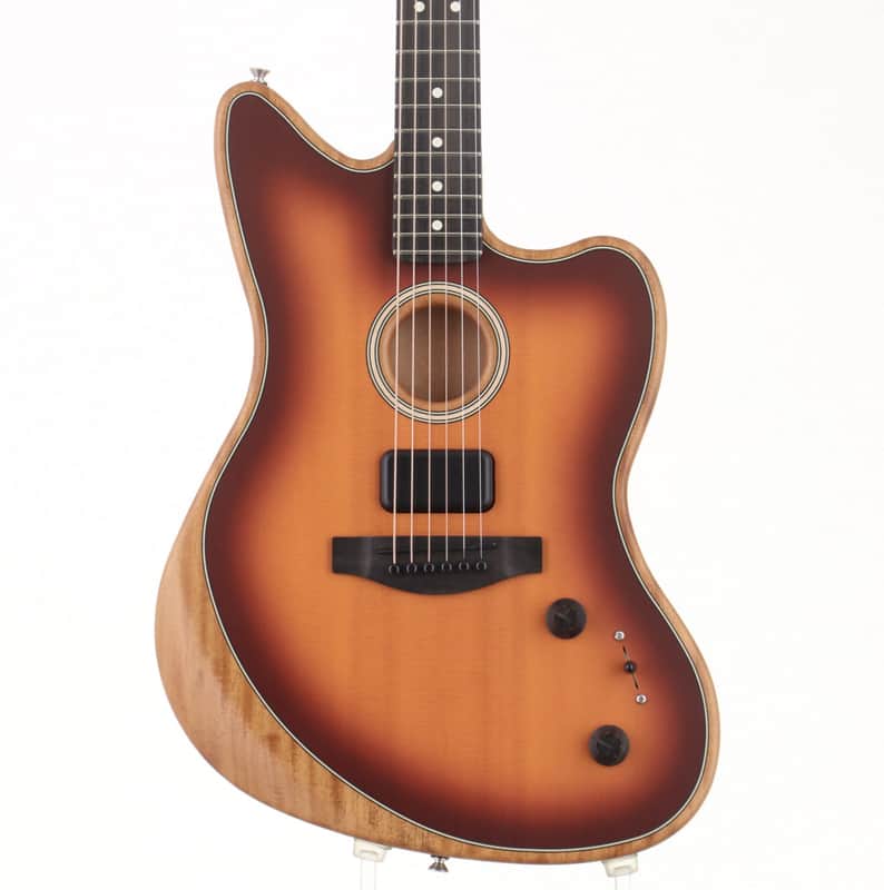 FENDER USA American Acoustasonic Jazzmaster Tobacco Sunburst [US225383A] (06/01) image 1
