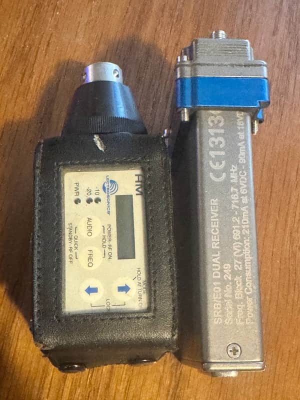 Lectrosonics SRB/E01 Block 27 + HM/E01 image 1