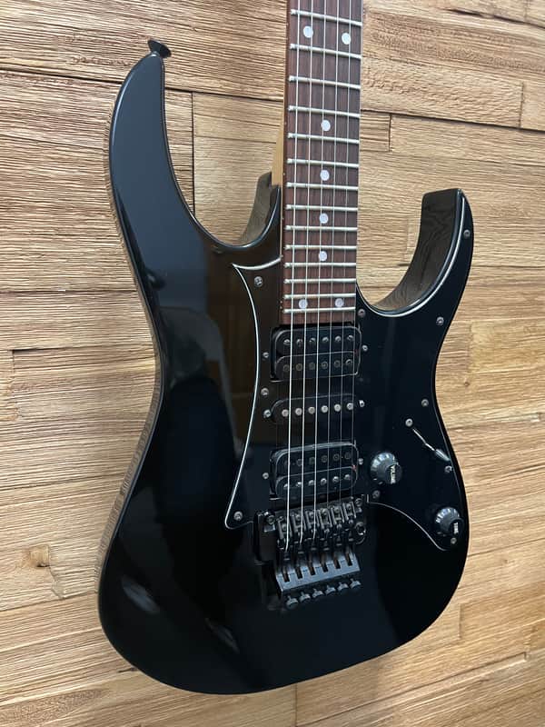 超美品 1987 Ibanez RG550 ローズウッド指板 ブラック Ibanez RG550-BK Electric guitar Rosewood Fretboard 1987 Black