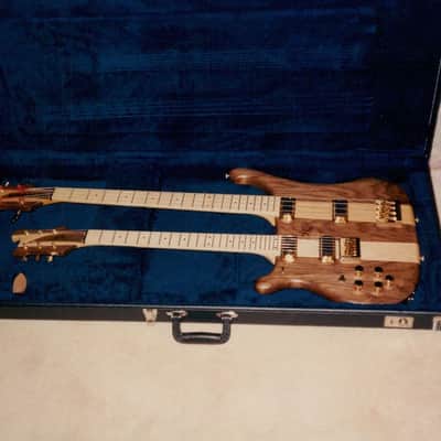 Rickenbacker Left-Handed Doubleneck 4080 Early 90's - Walnut image 1