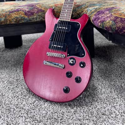 2023 Gibson Rick Beato Les Paul Special Double Cut DEMO Sparkling Burgundy Satin w/ OHSC image 1