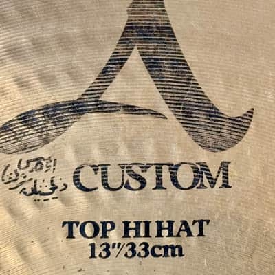 13” Zildjian A CUSTOM/MASTERSOUND Hihats 831g 1066g image 2