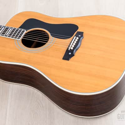 1978 Guild D-55 Vintage Dreadnought Acoustic Guitar, Near-Mint w/ Case, Westerly RI image 12