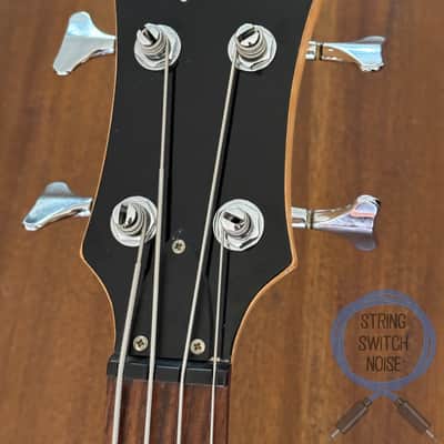 BC Rich Mockingbird Bass, Candy Apple Red, 2000s, Dual P Pickups image 7