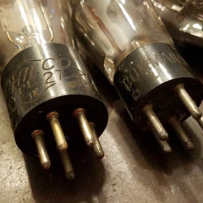 RCA etc. ONE (1) UY227 Triode Antique tNOS AT1000 TESTED Vacuum Tube Engraved Mesh Plate 27 127 C-227 Audio 1927-1940 image 7