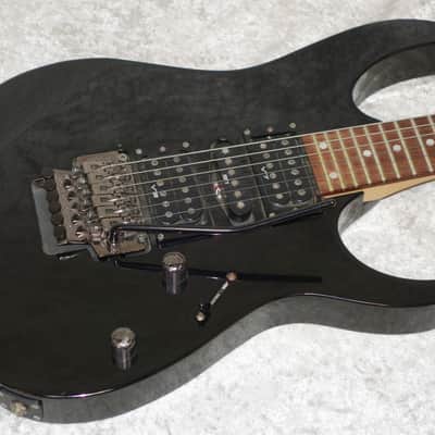 Ibanez RG 470 RG470 electric guitar in black finish MIJ Made in Japan image 2