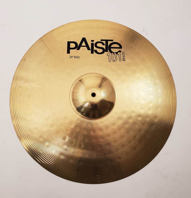 Paiste 20" 101 Brass Ride Cymbal image 1