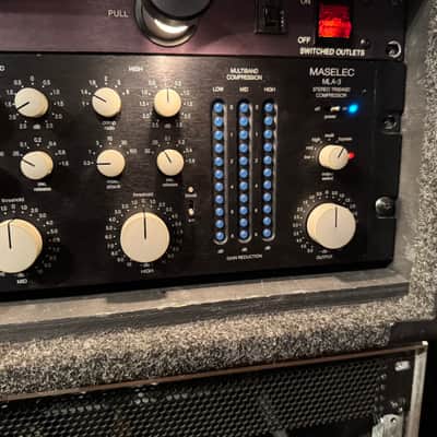 Maselec MLA-3 Stereo Triband Compressor 2010s - Black image 2