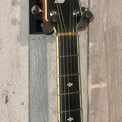 Rare 2002 Bunker BAT 375 Semi Hollow Cutaway Electric Guitar, Amberburst Finish   Pro Setup Includes very Nice Gibson Case ! image 6