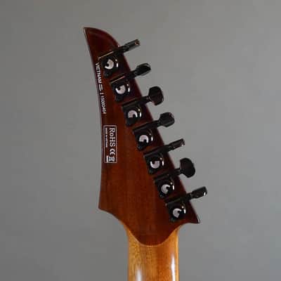 Legator N7-200 Series Ninja 7 String Neck Through Sunburst - Used image 7