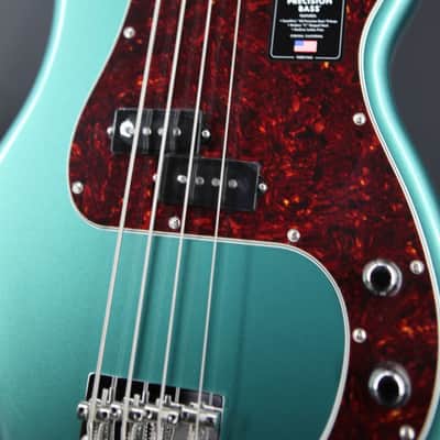 Fender American Professional Classic Precision Bass - Faded Sherwood Green Metallic image 6