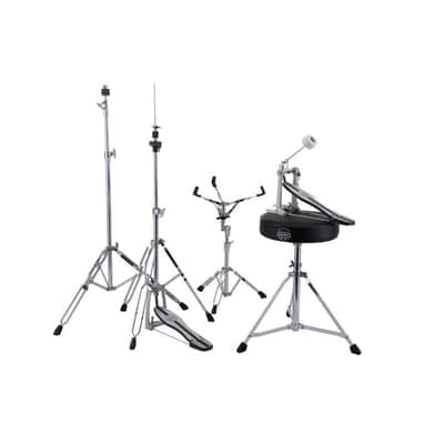 MAPEX IT CM5844FTCFI COMET JUNIOR 5 PEZZI WHITE MARBLEWOOD CON HARDWARE E PIATTI image 2