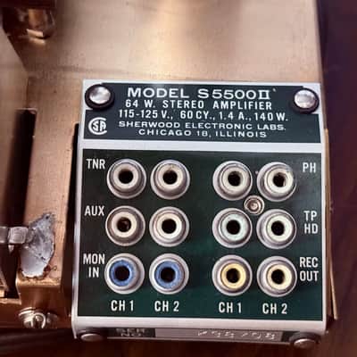 🔥 Sherwood S-5500 II Tube Integrated Amplifier (1960s) — Clean, Serviced, Fully Working 🔥 image 15