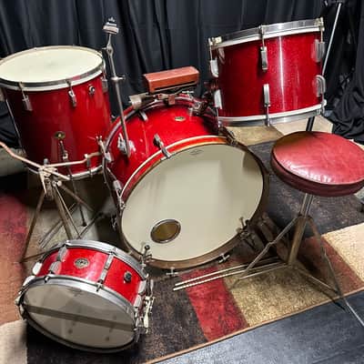 Leedy And Ludwig Broadway/New Era 1954 drum kit image 1