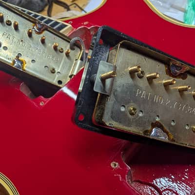 1985 Gibson Les Paul Custom Electric Guitar Ferrari Red Tim Shaw 100% Original 10.4Lbs image 8