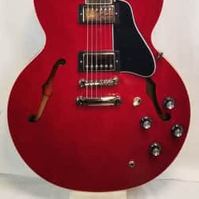 Epiphone ES-335 Semi Hollowbody Electric Guitar, Cherry image 7