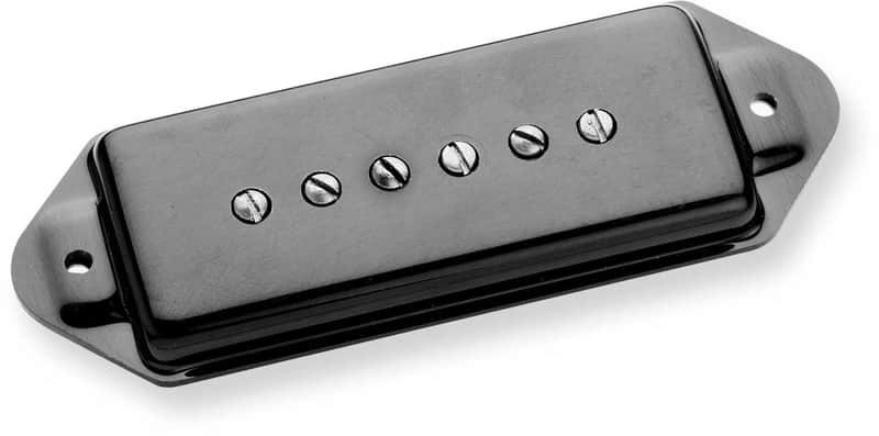 SEYMOUR DUNCAN ANTQ P90 DOG EAR NECK BLK image 1