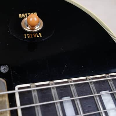 Greco Mint Collection EGC-600 MIJ 1984 Ebony 3 Pickup Black Beauty '68 Reissue Screamin PAFs Japan w/ Bag image 8