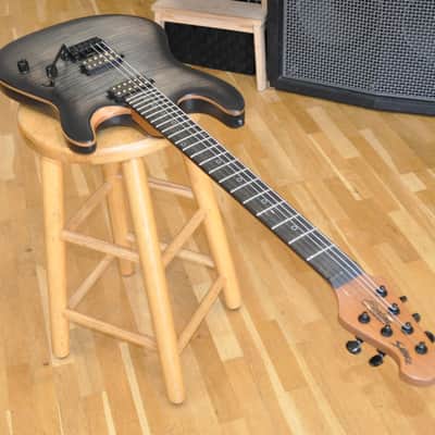STERLING by MUSIC MAN RABEA ASB Ashen Burst / Sabre Rabea Massaad Signature / RABEA-ASB / SG72916 image 3