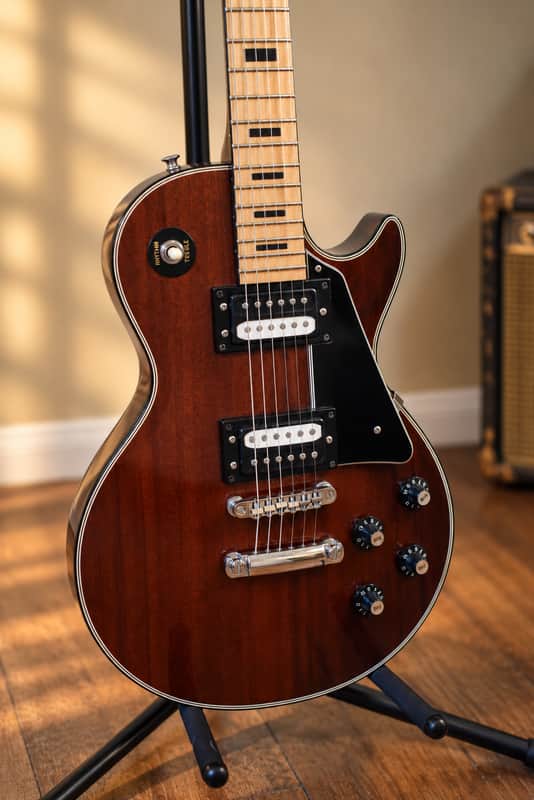 1976 Ventura V2600 Les Paul Custom — Matsumoku Factory — All Original — w/ Original Hardshell Case
