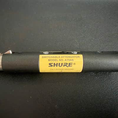 API 512c 500 Series Mic Pre AND Shure A15AS Switchable Attenuator : 1 of 2 image 2