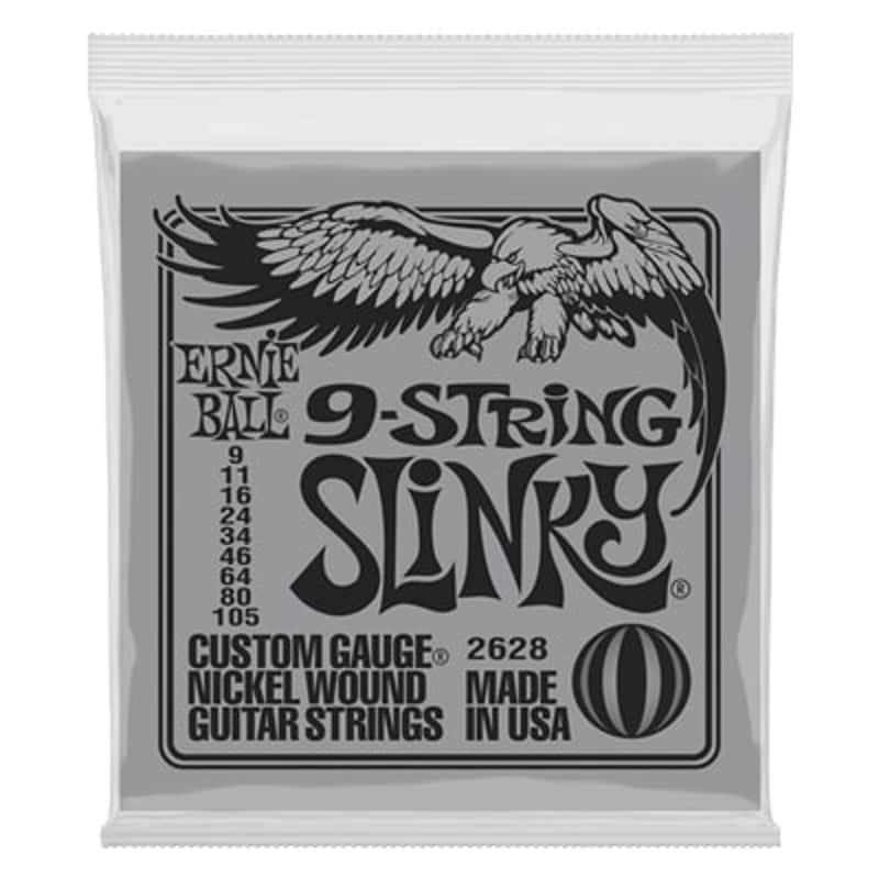 Ernie Ball Ernie Ball 9-String Slinky Nickel Set 9-105 Nickel