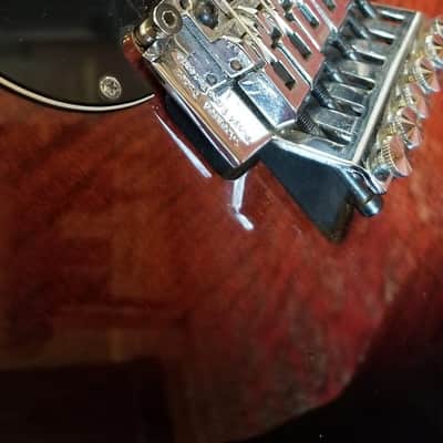 Aria Pro II STG-02-3C/TS STG Series Electric Guitar Superstrat floyd rose MIJ Made In Japan image 9