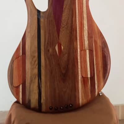 Thompson tribute Bassovarius #2 "Full Rainbow"5 strings bass image 8