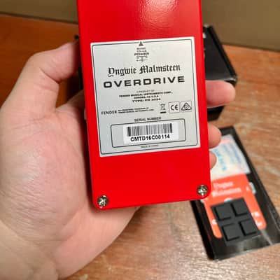 Fender Yngwie Malmsteen Overdrive image 13