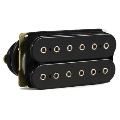 DiMarzio Super Distortion Humbucker Pickup DP100BK, Black Bundle with 12x Fender Guitar Picks and Liquid Audio Instrument Polishing Cloth image 3