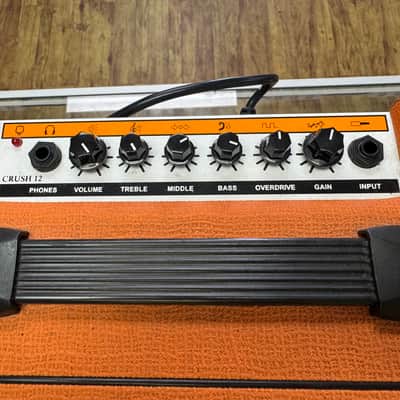 Orange Crush 12 Amplifier 12W 1x6 Guitar Combo Amp - Orange image 5