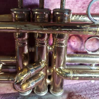 King Cleveland Superior Bb Trumpet Brass with Case, USA image 4
