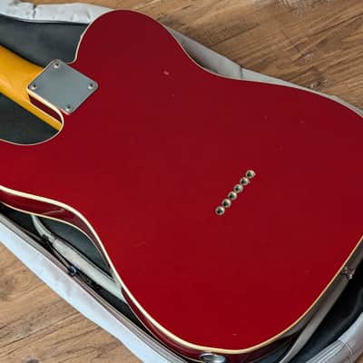 Fender Telecaster Custom Electric Guitar Vintage Japan 1985 Candy Red CLEAN! image 22